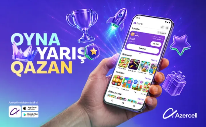 Azercell yeni “Oyun Portalı”nı istifadəyə verir ®